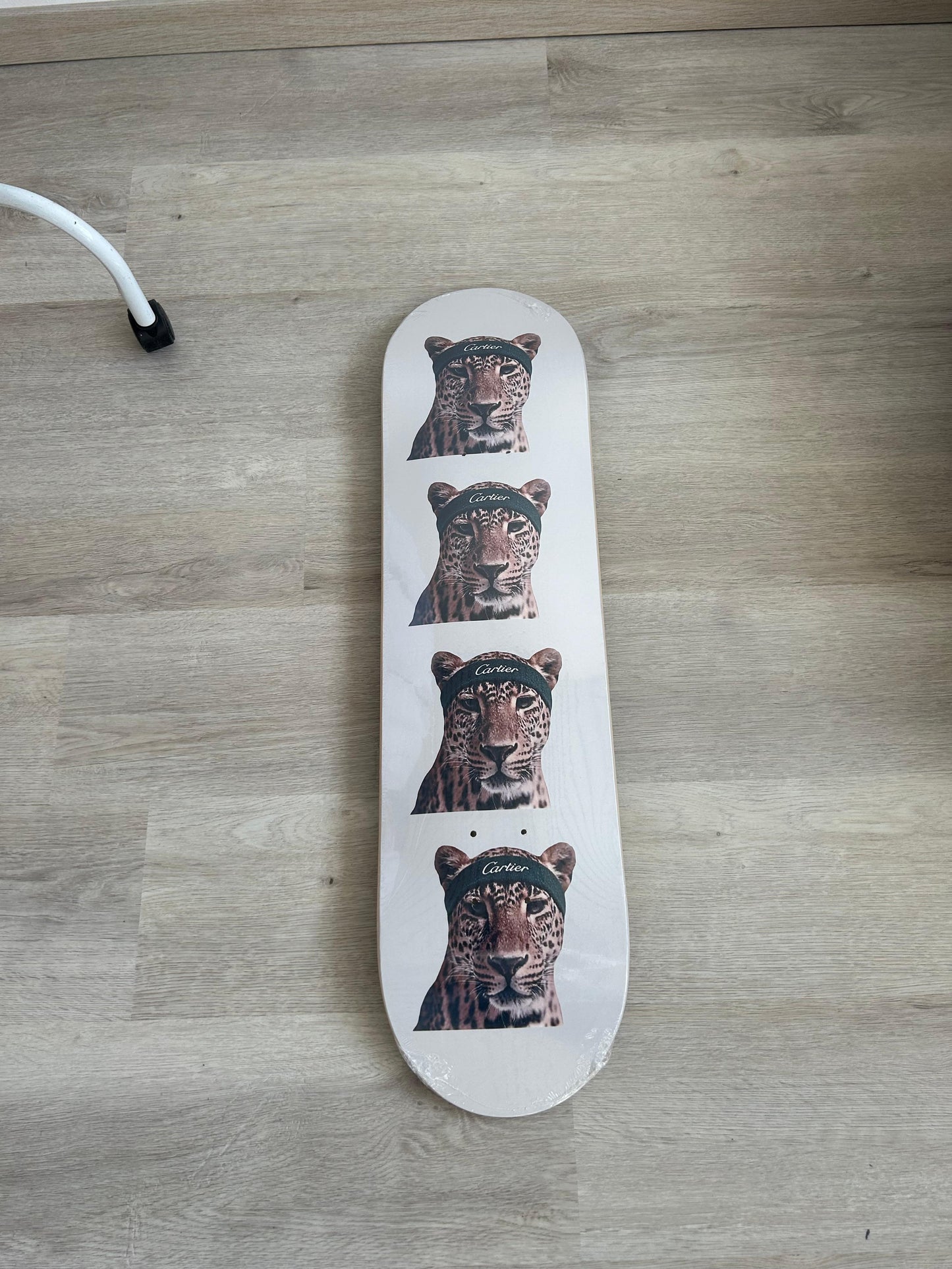Jaguar mit Designer Stirnband Board